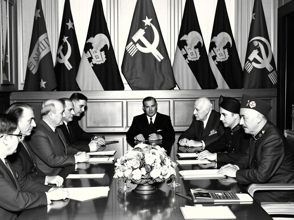 Foto historis menunjukkan pengaruh Soviet di Asia Tengah dengan Peran Rusia di Asia Tengah yang dominan Foto historis menunjukkan pengaruh Soviet di Asia Tengah dengan Peran Rusia di Asia Tengah yang dominan