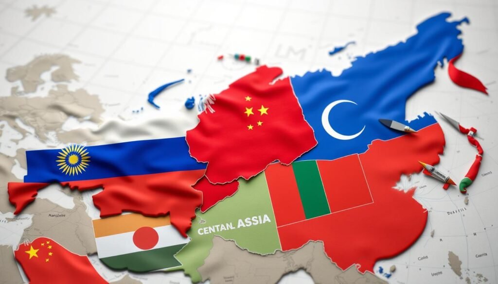 Lanskap geopolitik Asia Tengah menunjukkan evolusi Peran Rusia di Asia Tengah Lanskap geopolitik Asia Tengah menunjukkan evolusi Peran Rusia di Asia Tengah