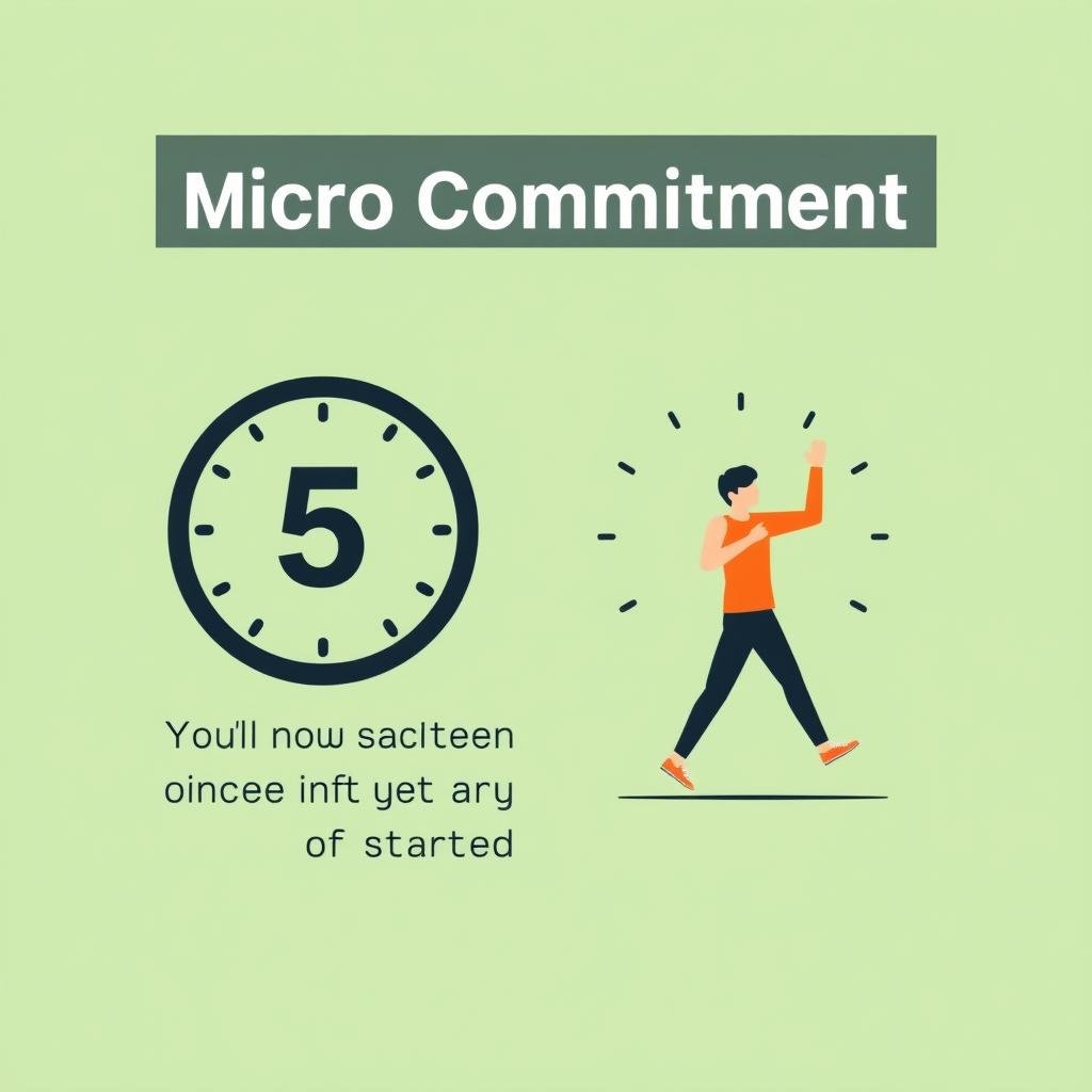 Timer menunjukkan 5 menit untuk komitmen mikro olahraga, menjaga motivasi olahraga Timer menunjukkan 5 menit untuk komitmen mikro olahraga, menjaga motivasi olahraga