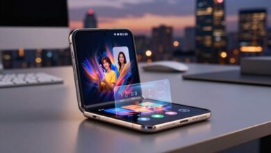 masa depan ponsel lipat samsung