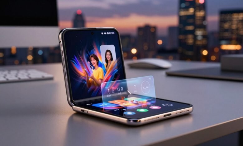 masa depan ponsel lipat samsung